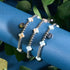 Nebelige Wiese | Silber | Kleeblatt-Essenz-Armband